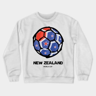 New Zealand Football Country Flag Crewneck Sweatshirt